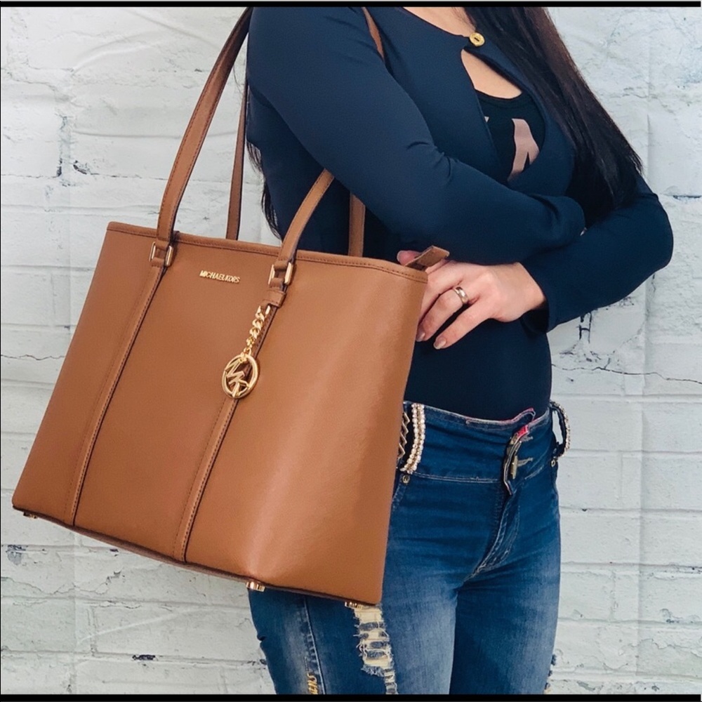 NWT Michael kors Sady Large laptop tote bag - Picture 3 of 7